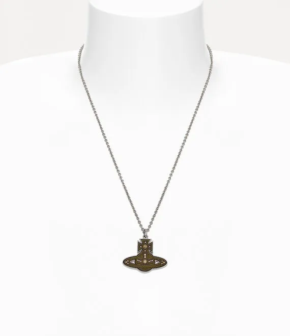 Man. Laszlo Orb Pendant Necklace