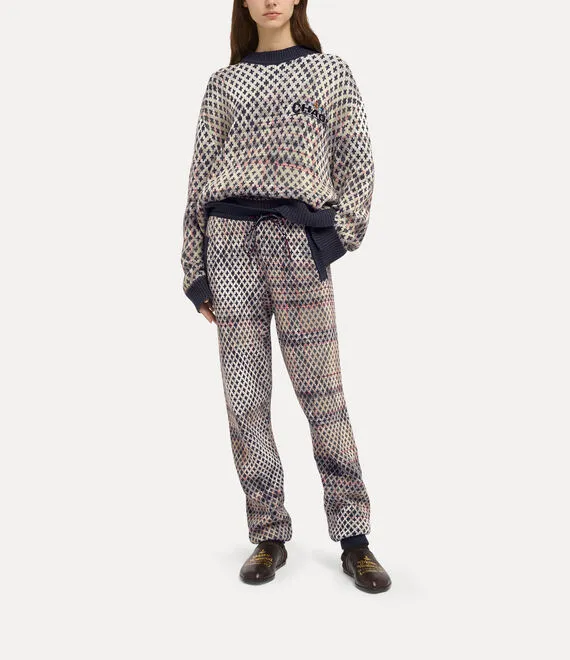 Distressed Tartan Jumper