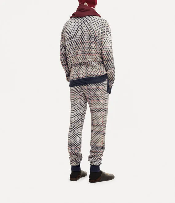 Distressed Tartan Jumper
