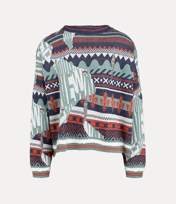 Broken Fair Isle Jumper