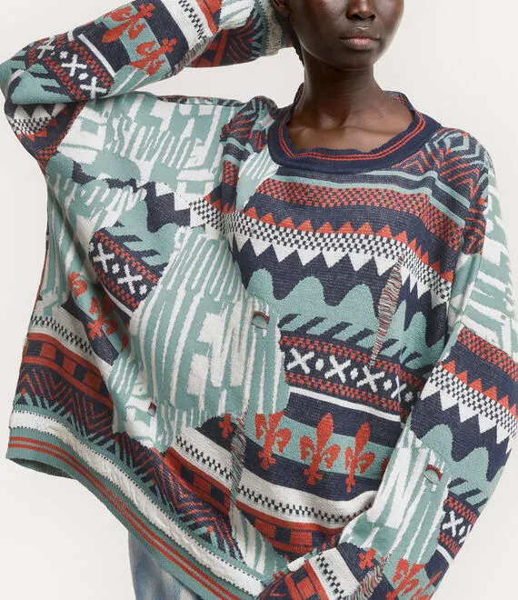 Broken Fair Isle Jumper