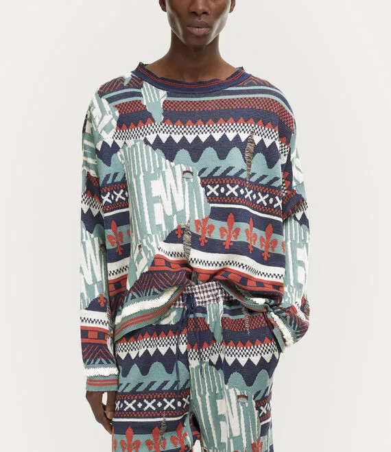 Broken Fair Isle Jumper