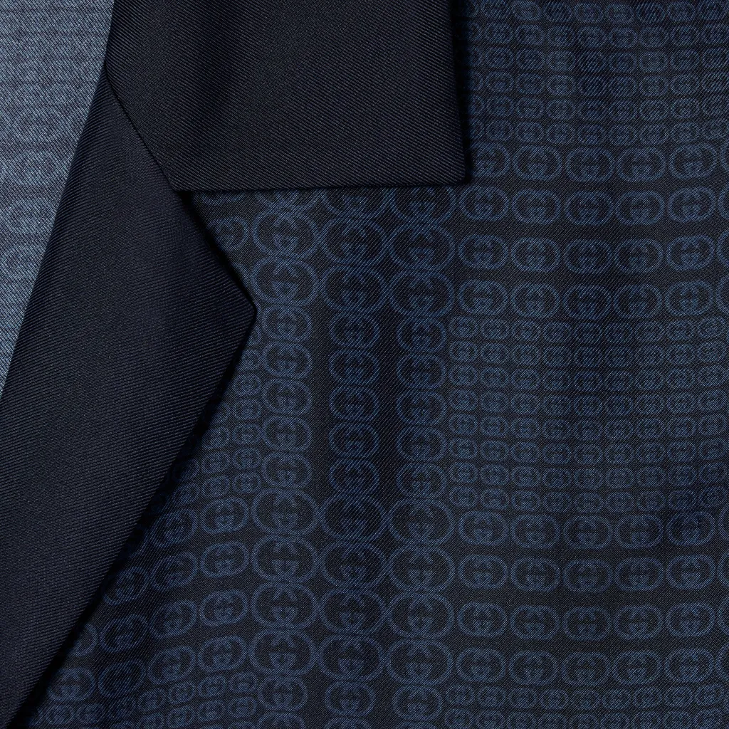 Printed Silk Twill Bowling Shirt