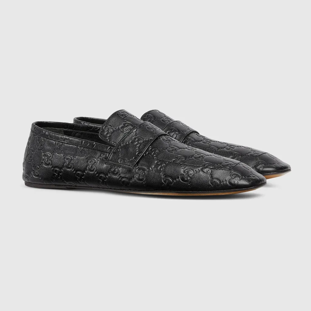 Loafer With Embossed Gg