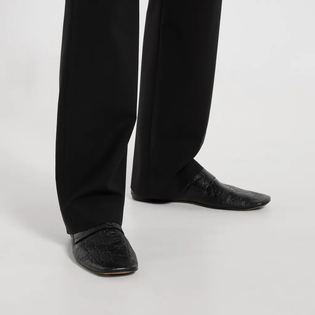 Loafer With Embossed Gg