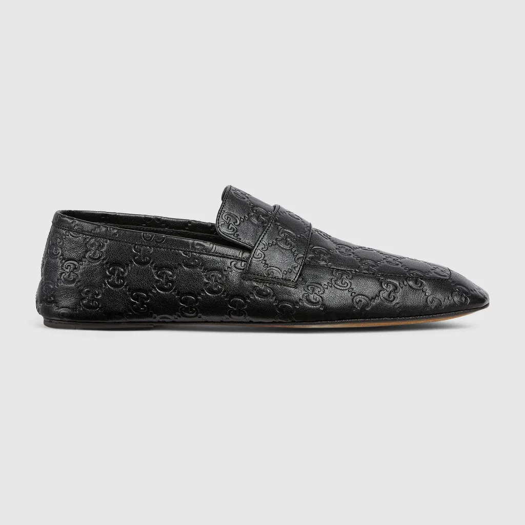 Loafer With Embossed Gg