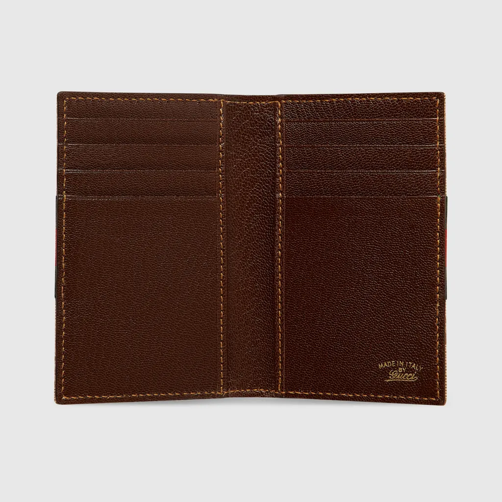 Gg Card Case With Web