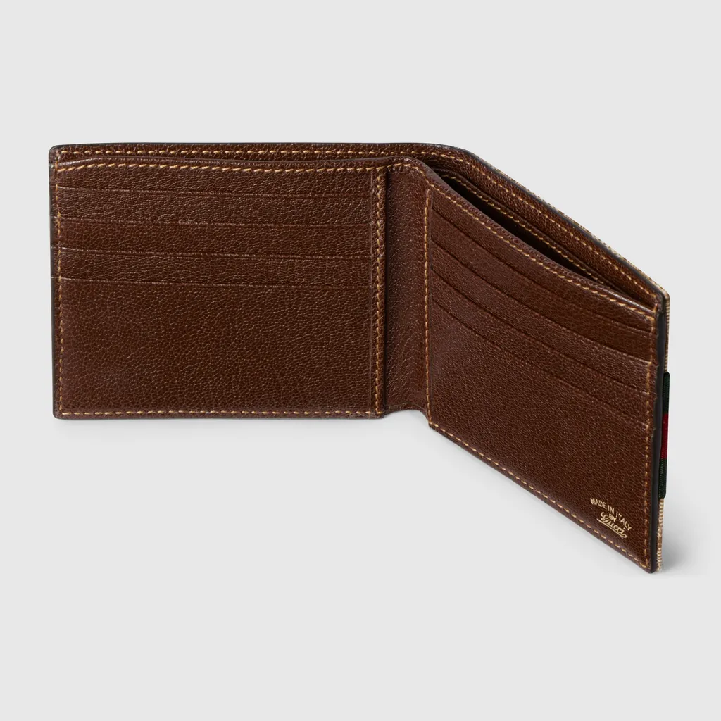 Bi-Fold Wallet With Web