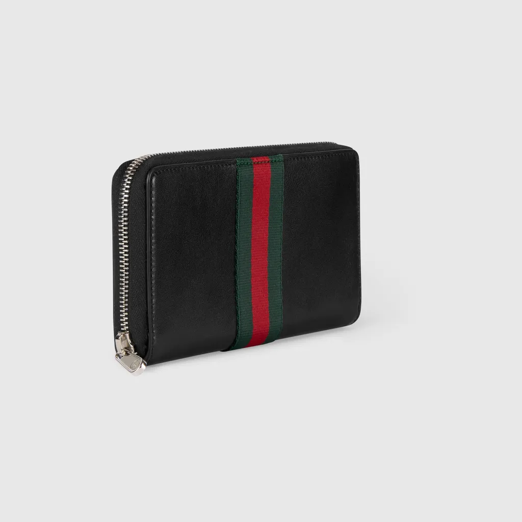Web Trademark Zip Around Wallet