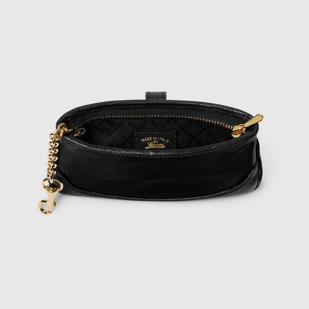 Gucci Jackie Zip Key Pouch