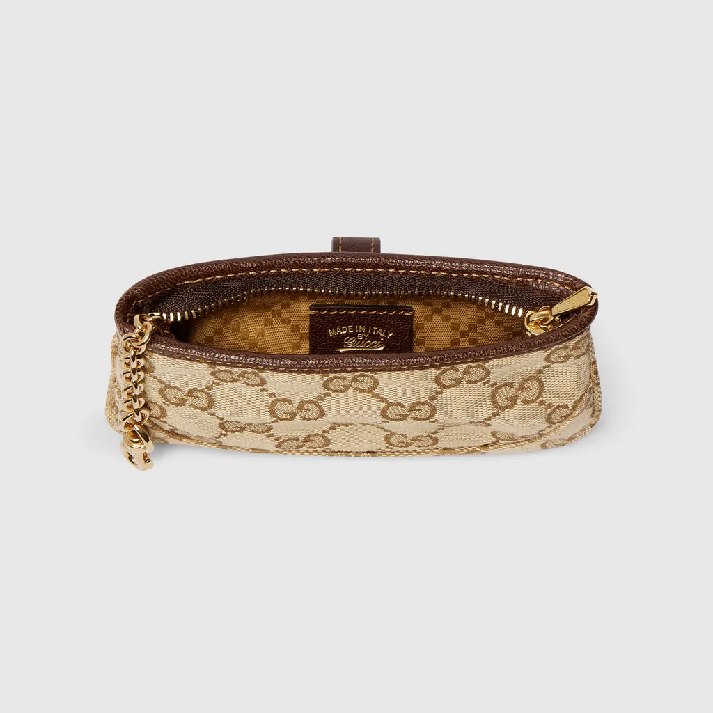 Gucci Jackie Zip Key Pouch
