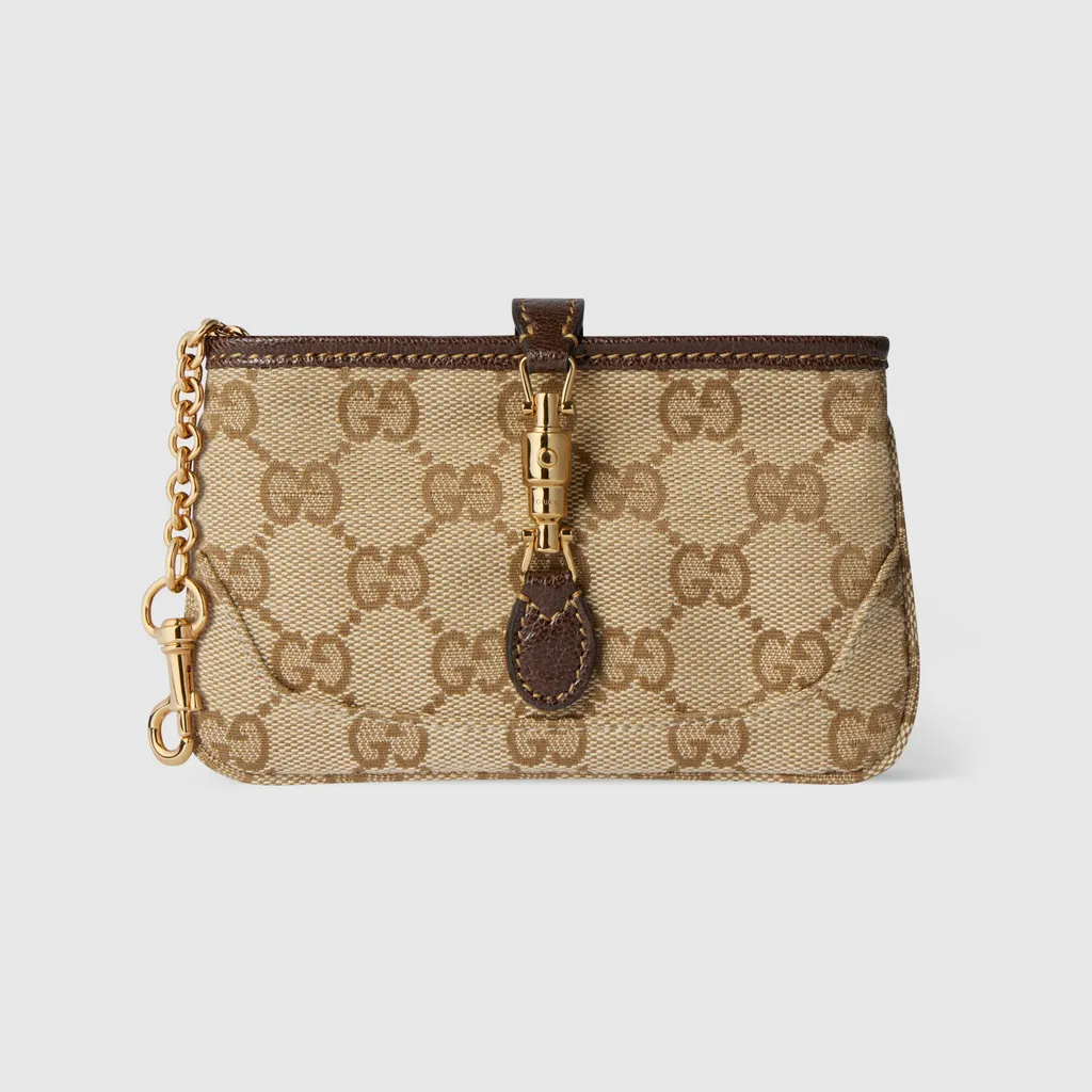 Gucci Jackie Zip Key Pouch