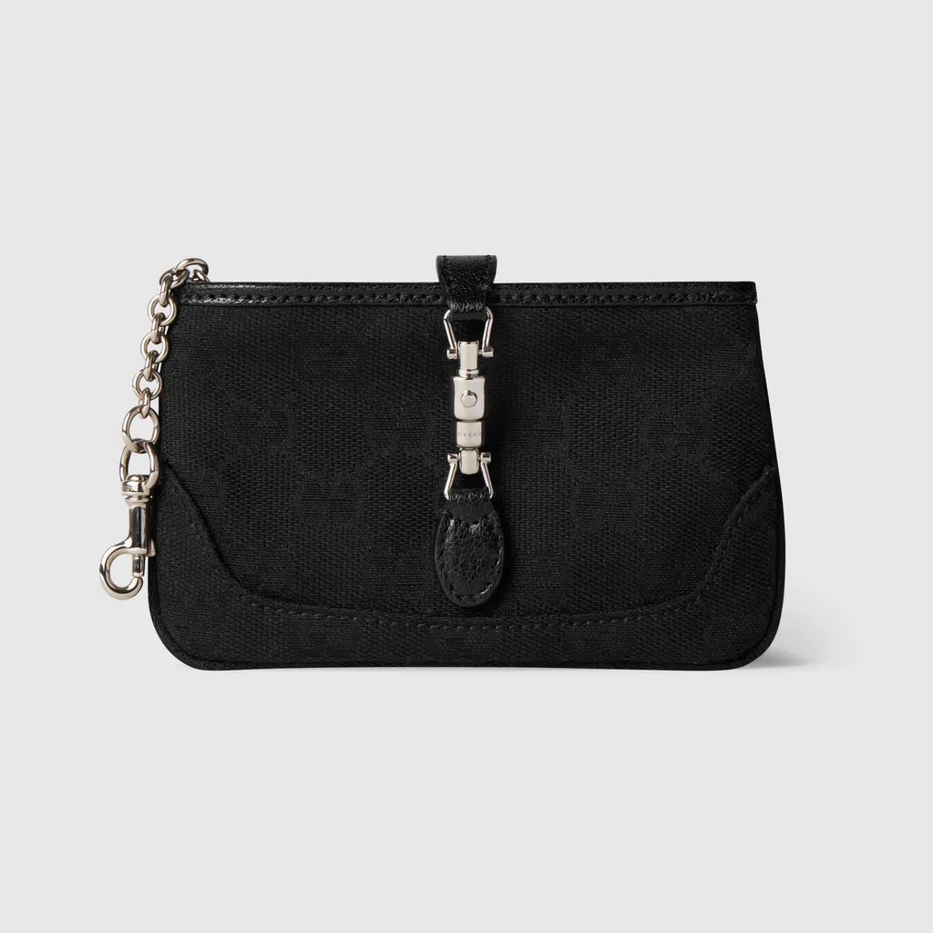 Gucci Jackie Zip Key Pouch