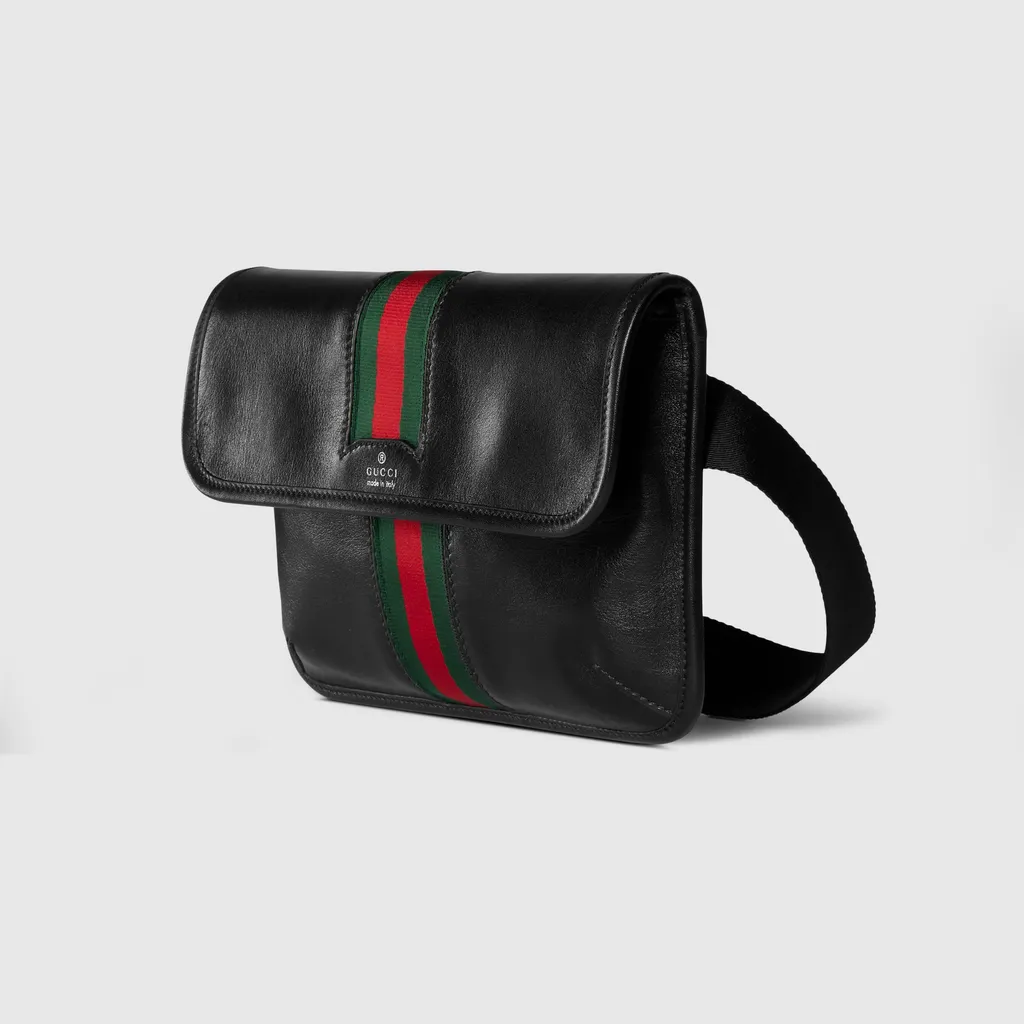 Web Trademark Small Belt Bag