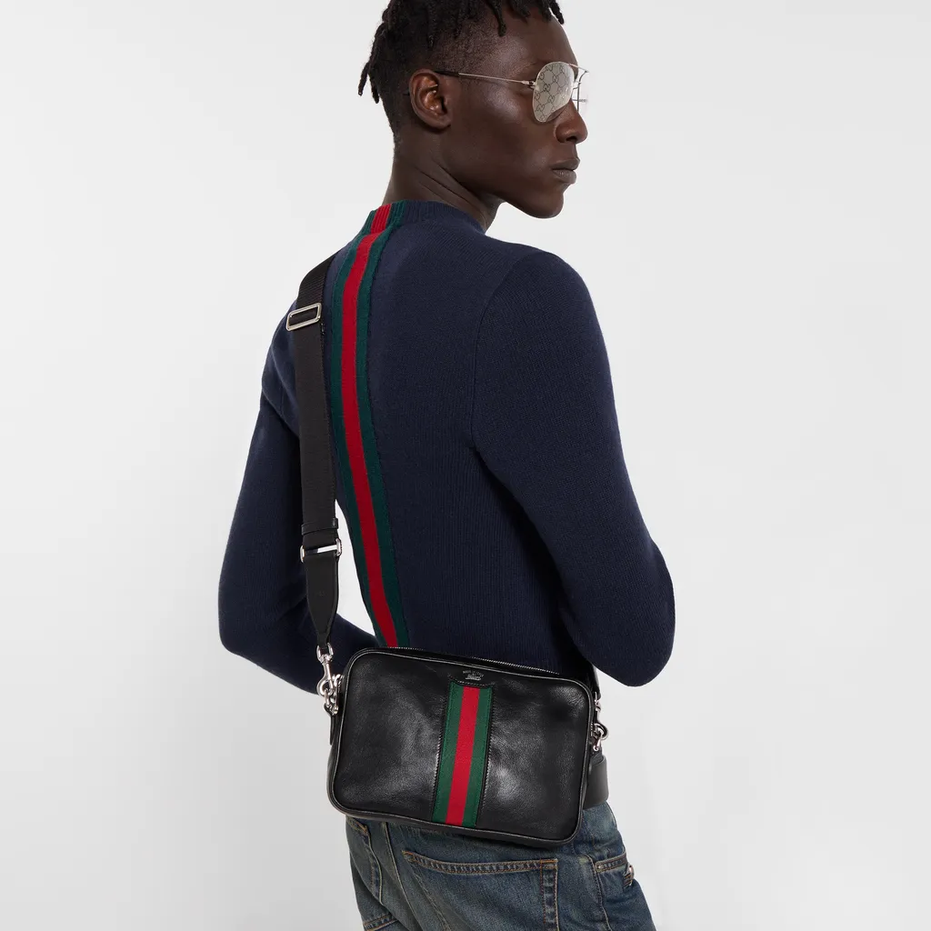 Web Trademark Small Crossbody Bag