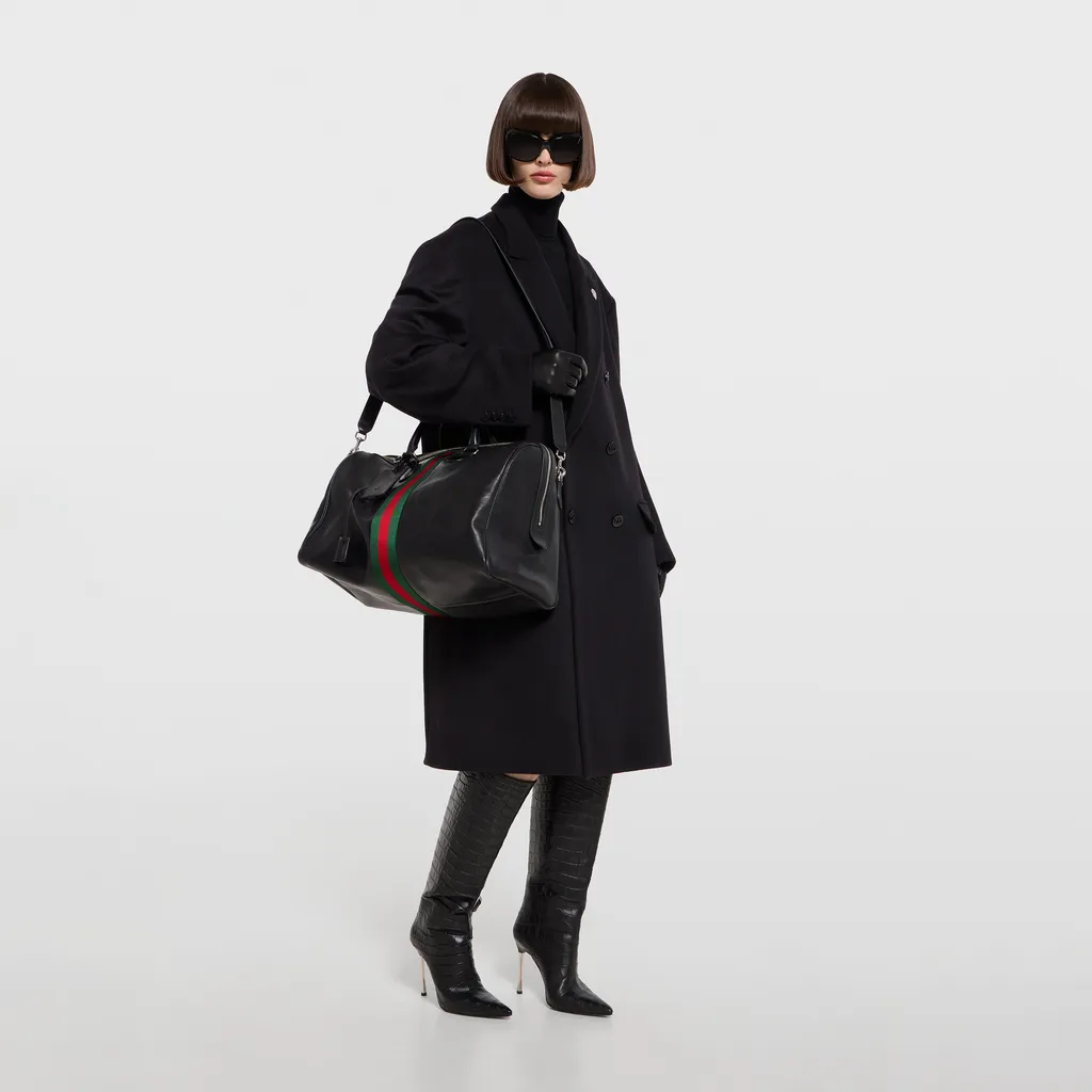 Web Trademark Medium Duffle Bag