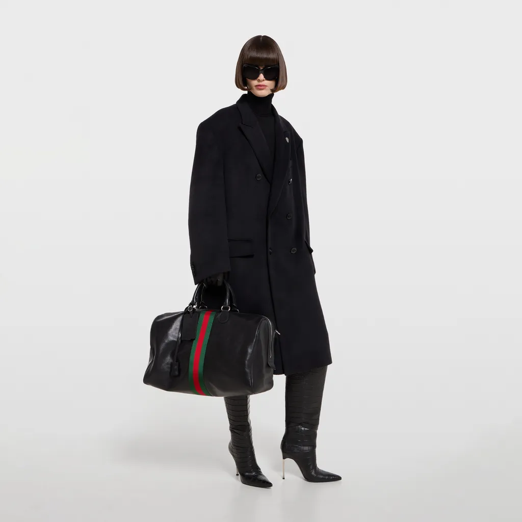 Web Trademark Medium Duffle Bag