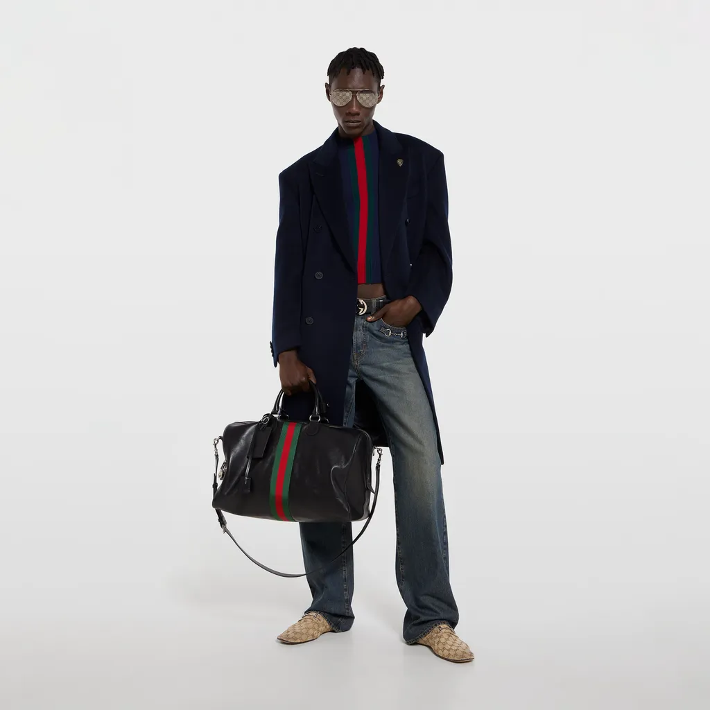 Web Trademark Medium Duffle Bag
