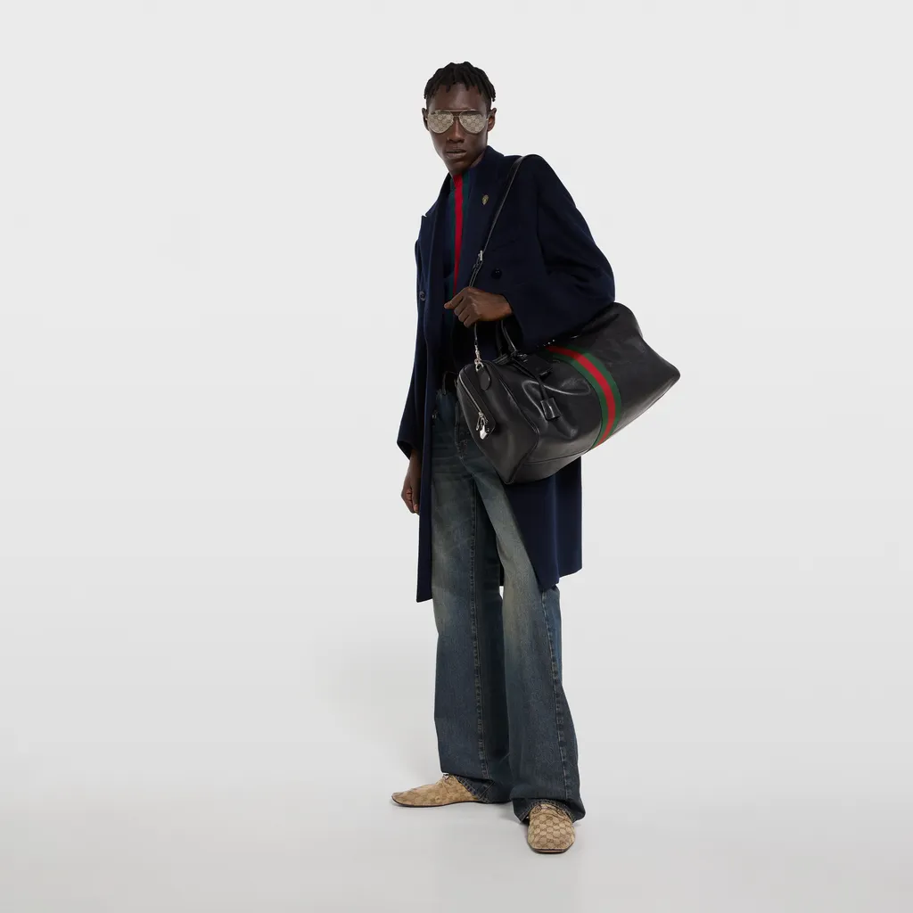 Web Trademark Medium Duffle Bag