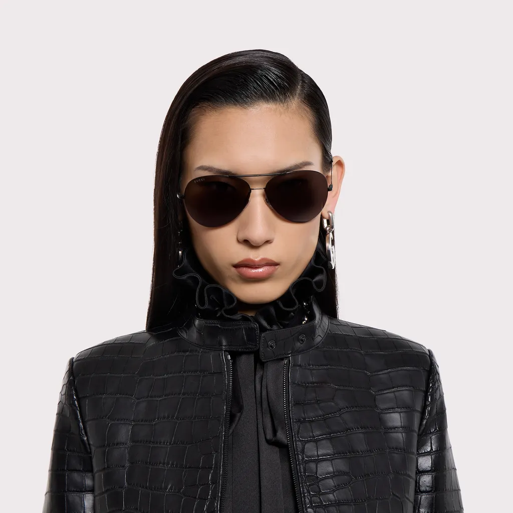 Pilot Frame Sunglasses