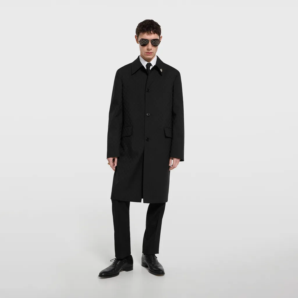 Gg Wool Coat