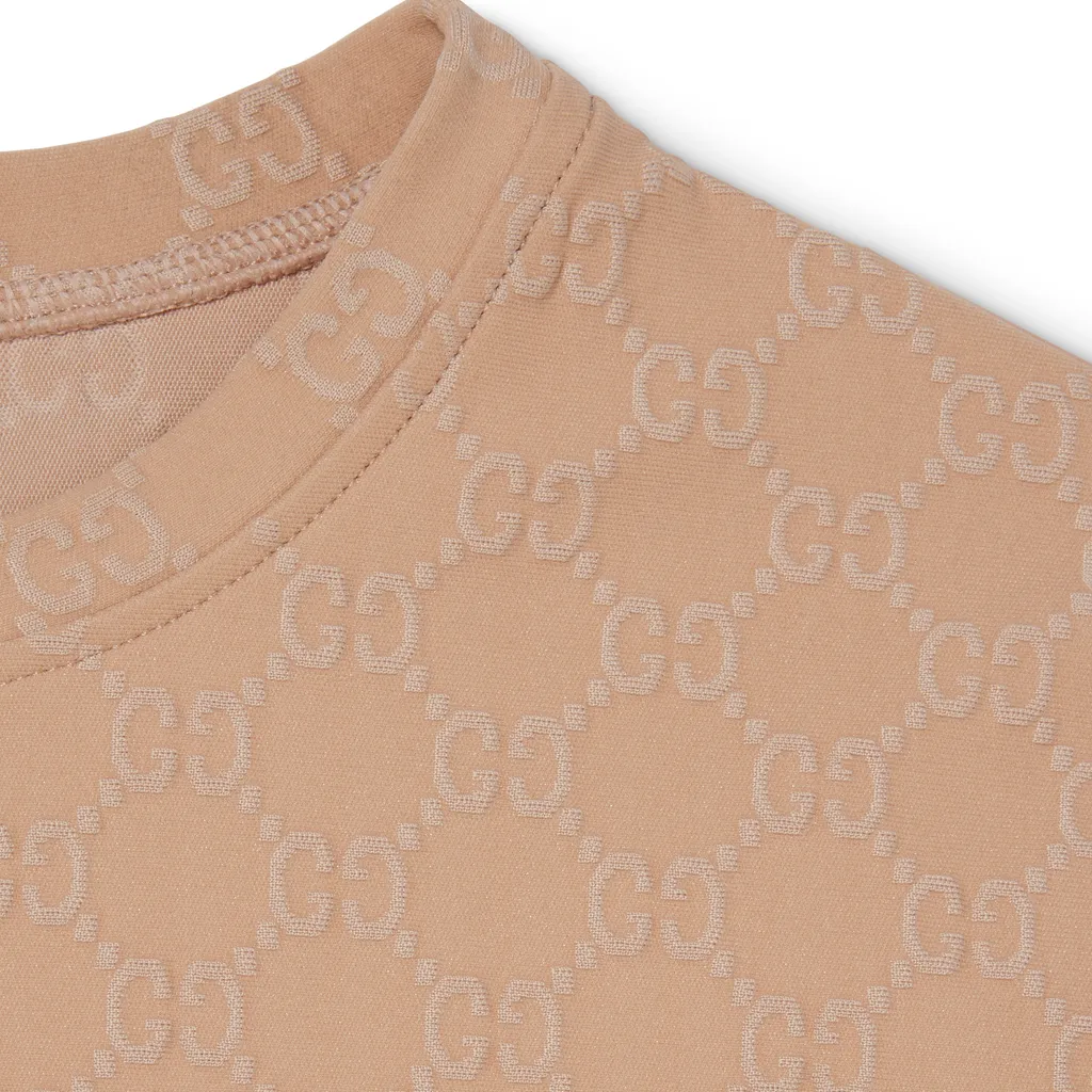 Gg Jersey Jacquard T-Shirt
