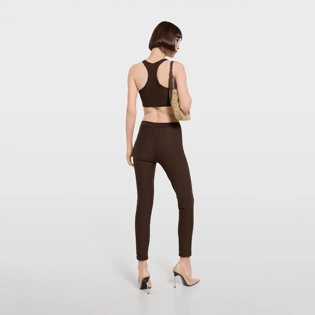 Gg Jersey Jacquard Top