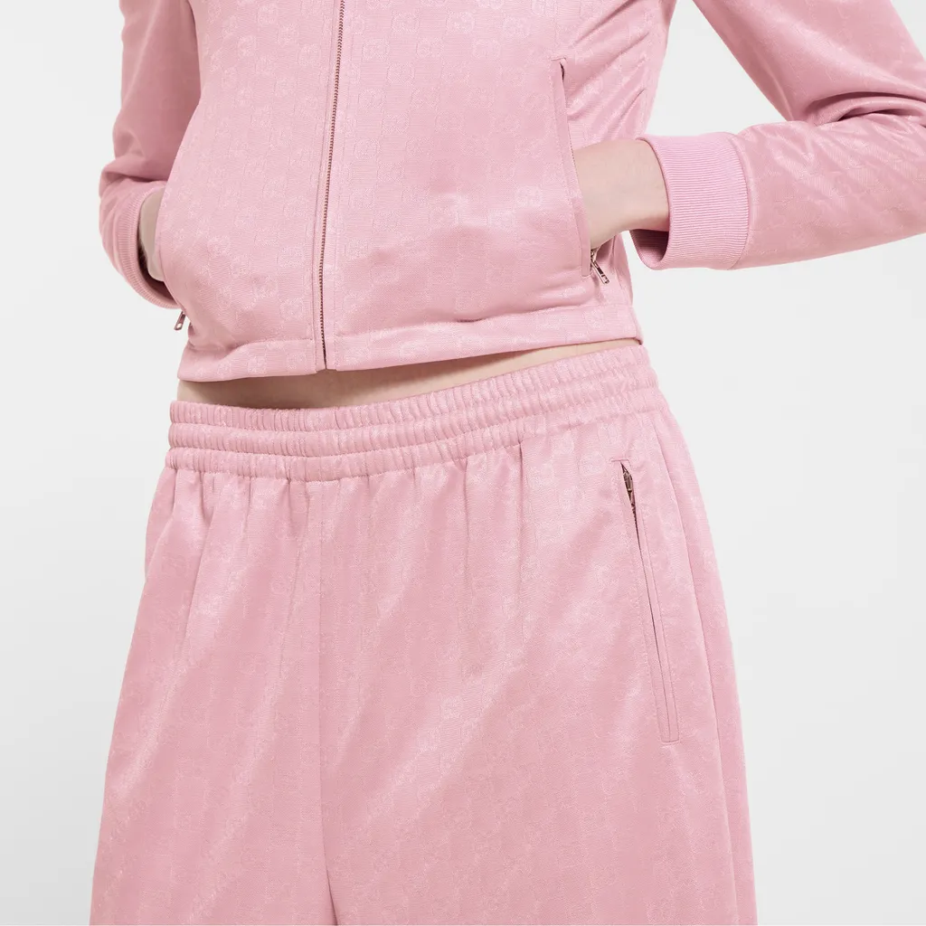 Gg Jersey Jacquard Leisure Pants