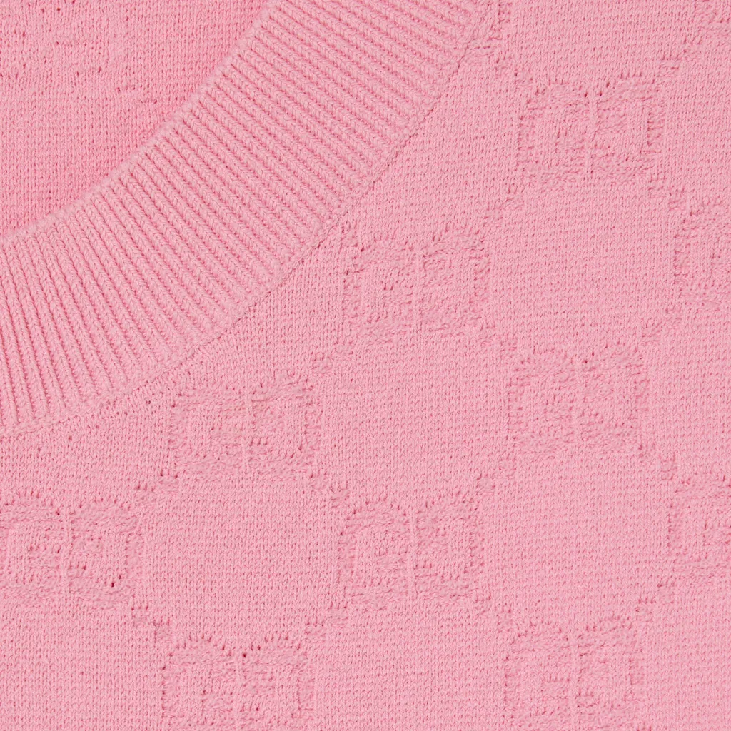 Gg Fine Fabric Jacquard Vest