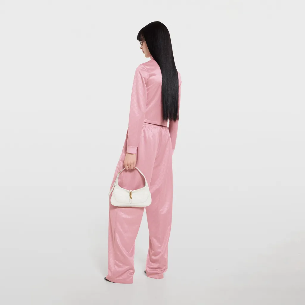 Gg Jersey Jacquard Zip Jacket