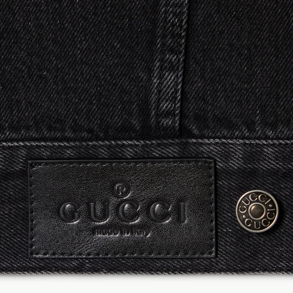 Washed Certified Cotton Denim Jacket