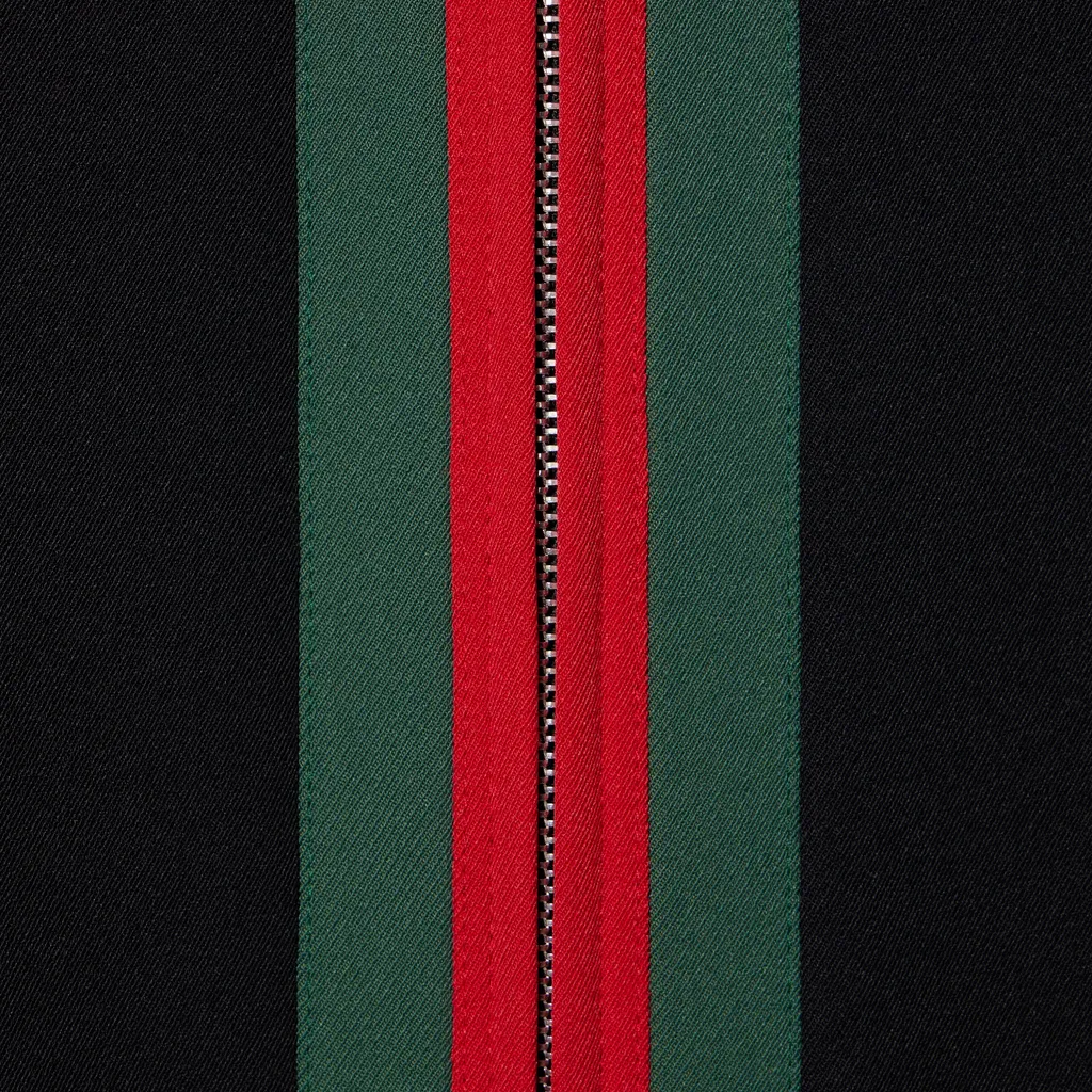 Stretch Nylon Zip Jacket With Web