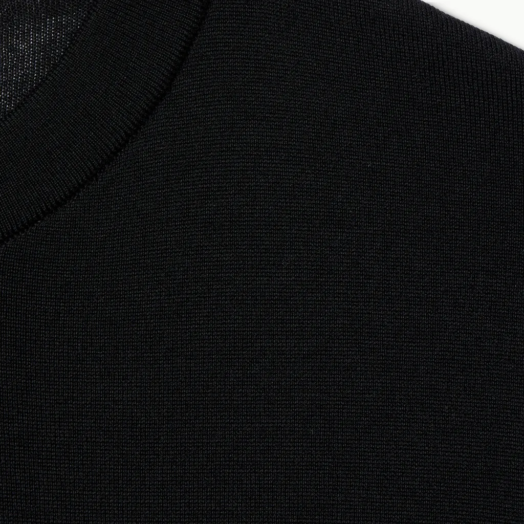 Knit Wool Sweater With Embroidery