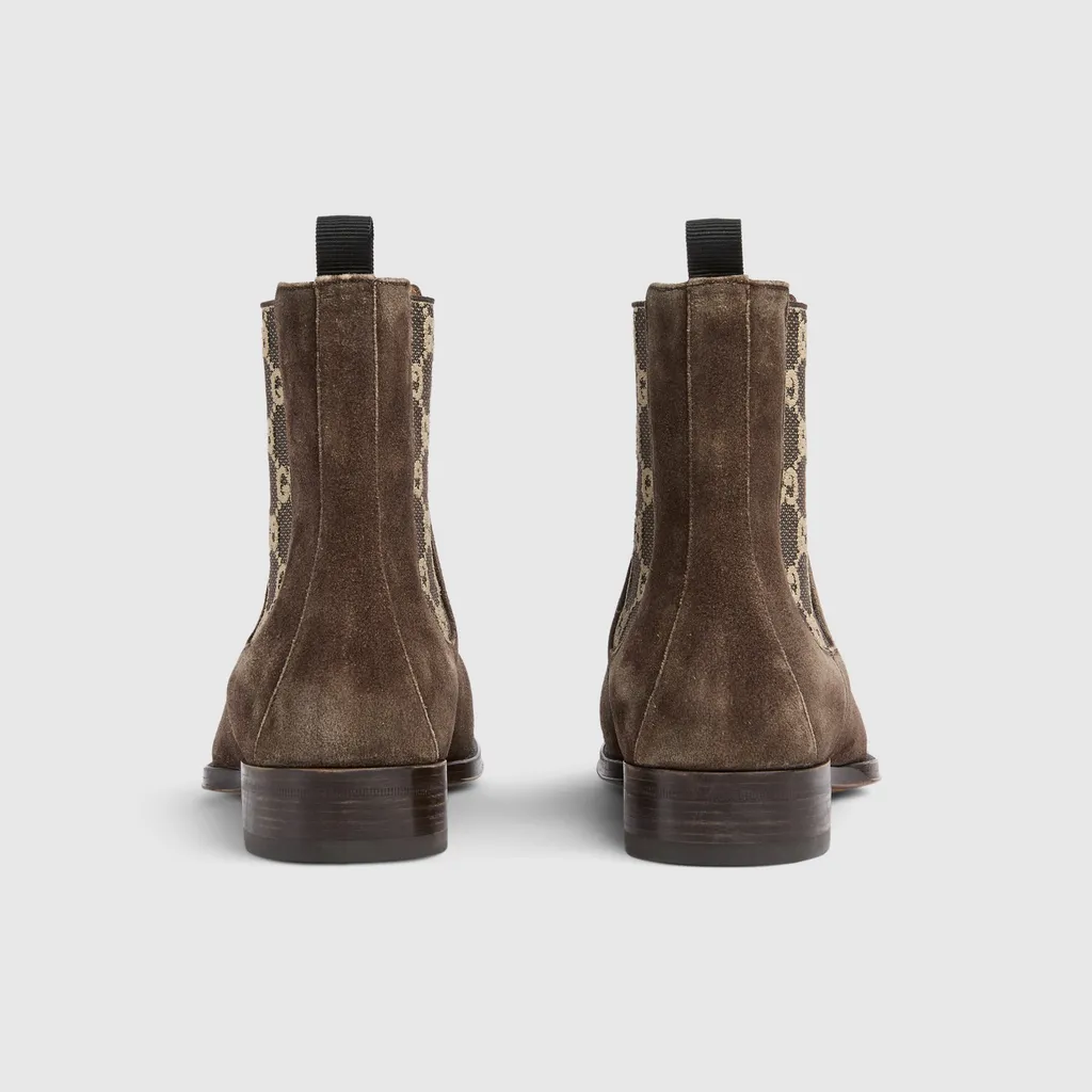 Worn-Out Effect Ankle Boot