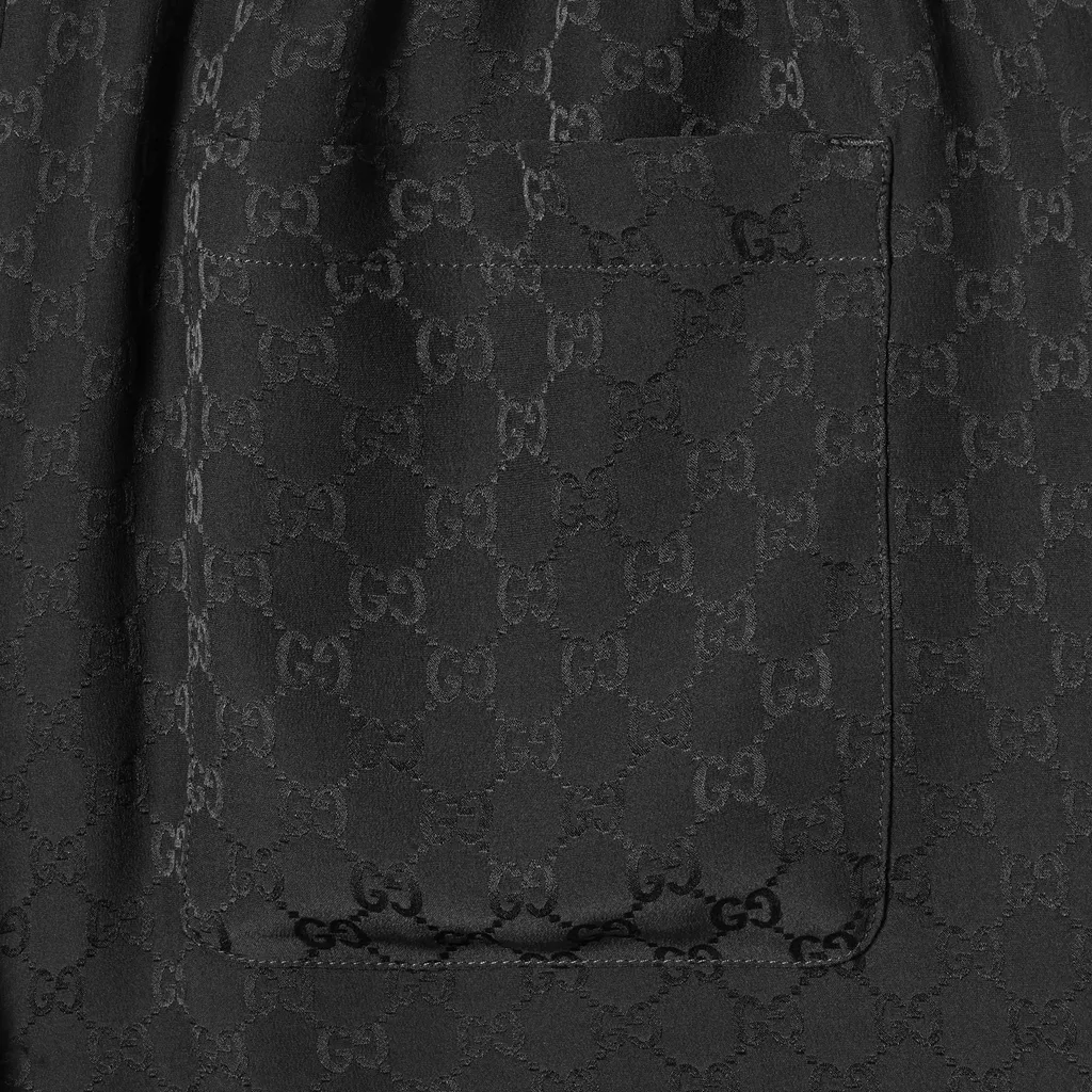 Gg Silk Jacquard Shorts
