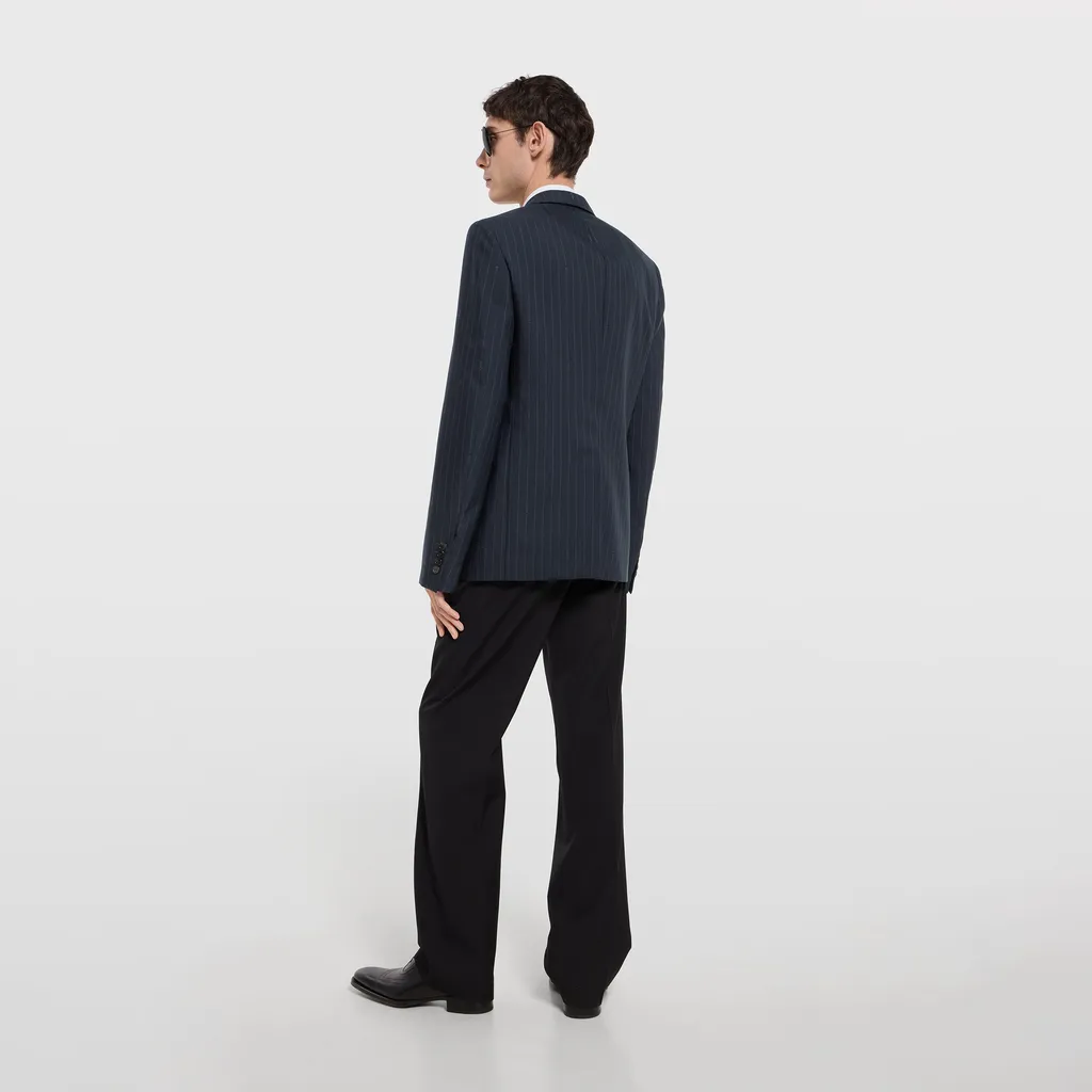 Gucci Pinstripe Wool Jacket