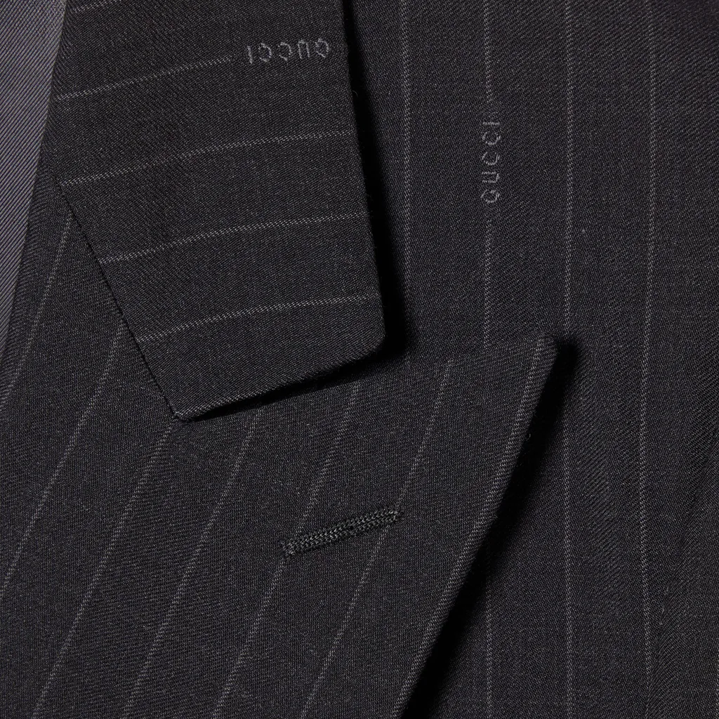 Gucci Pinstripe Wool Jacket