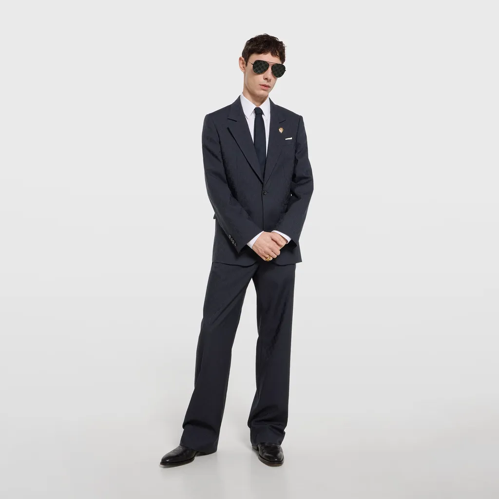 Gg Wool Pants