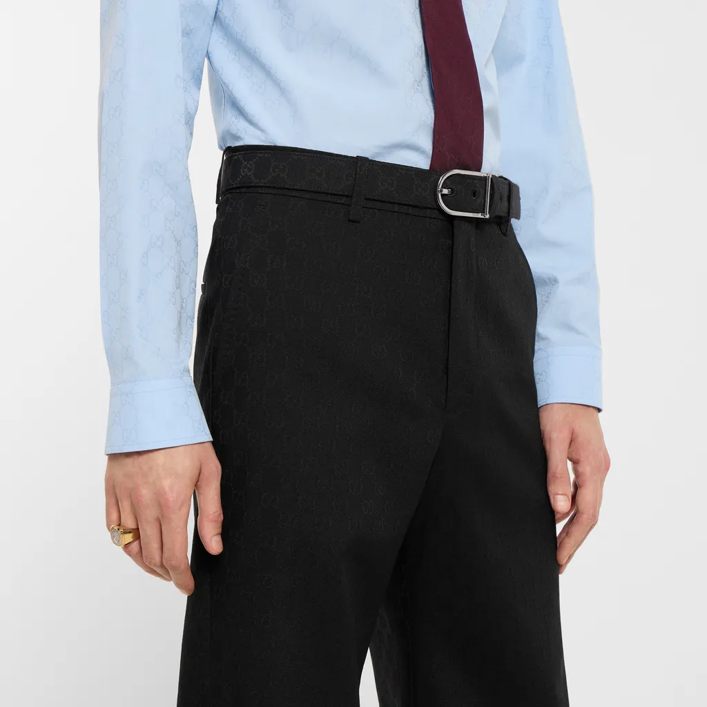 Gg Wool Pants