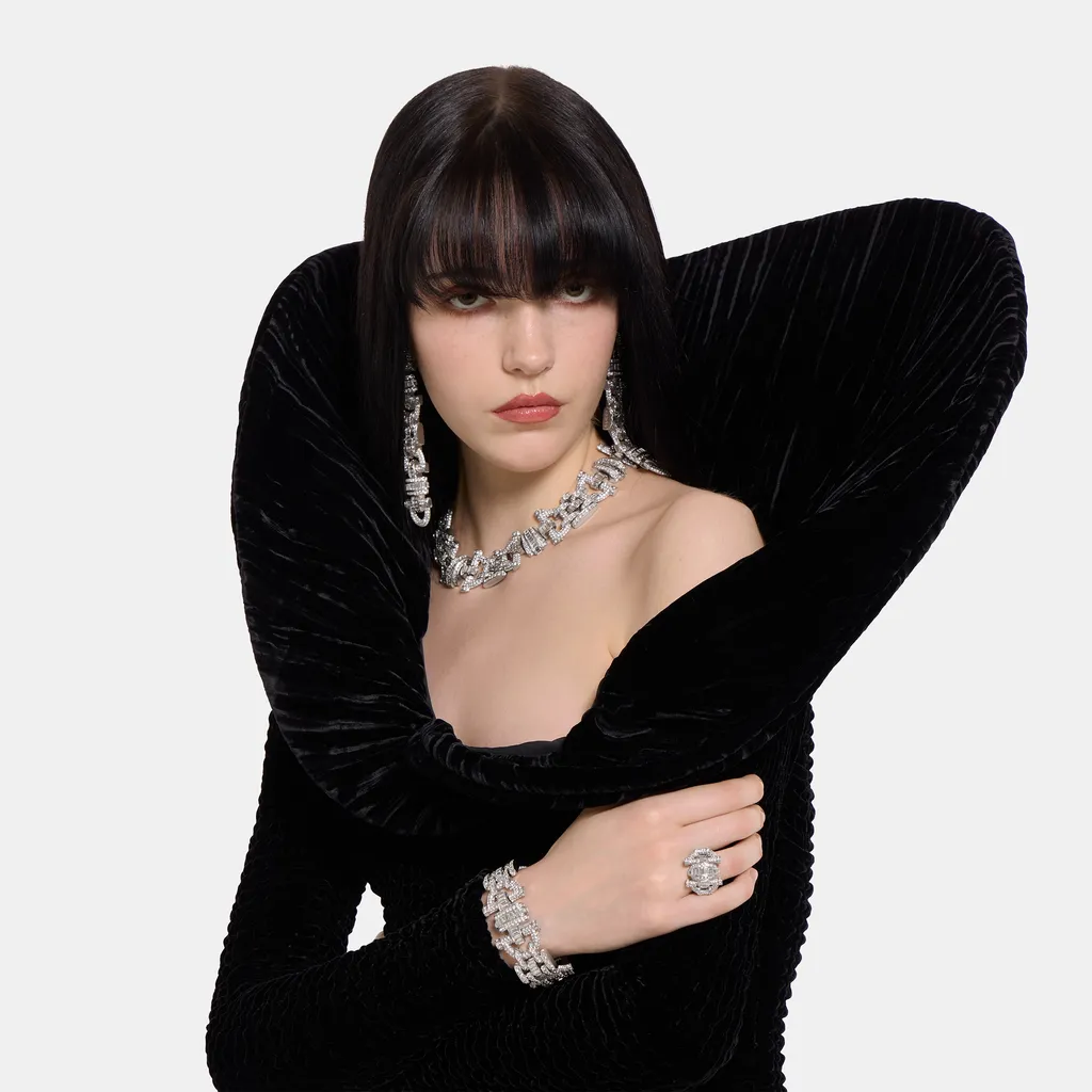 Gucci Staffa Crystal Bracelet