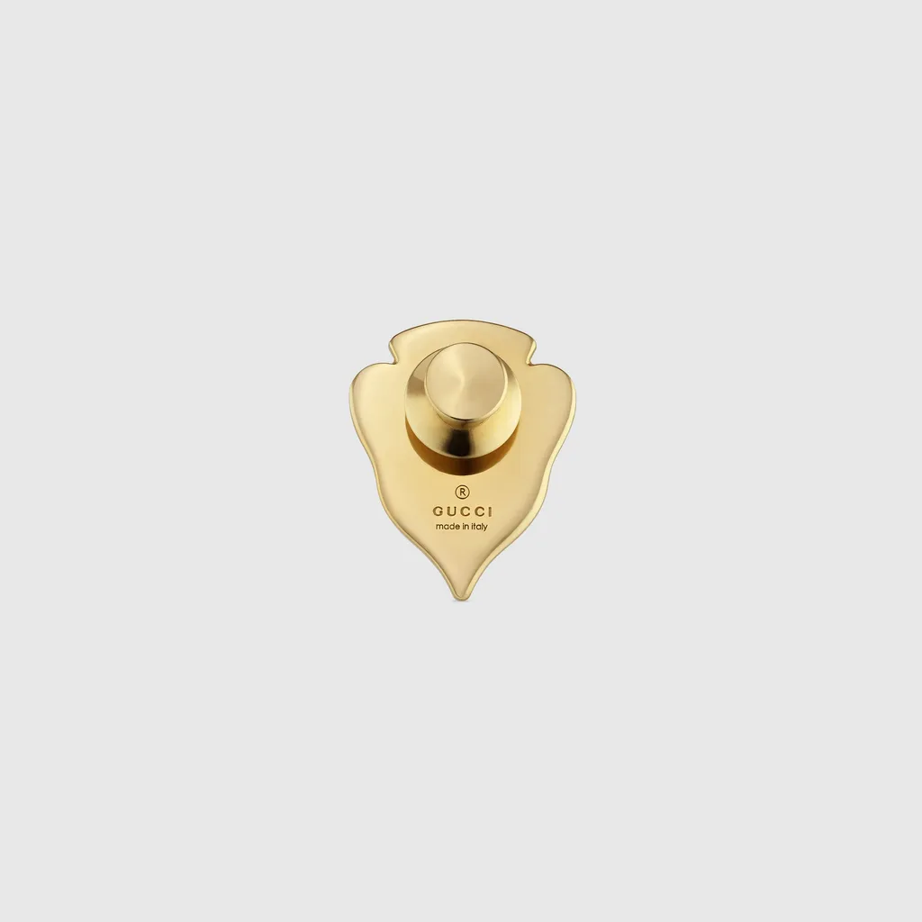 Gucci Crest Brooch