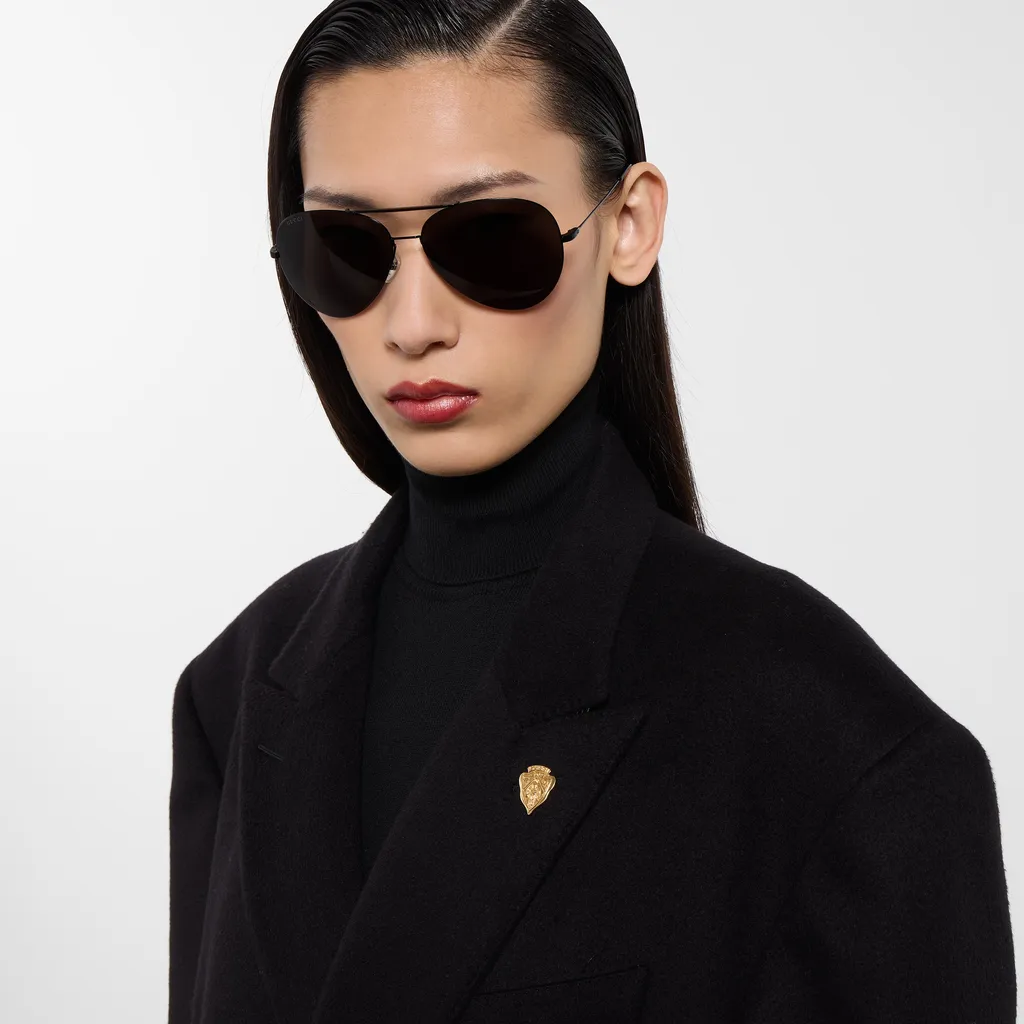 Gucci Crest Brooch