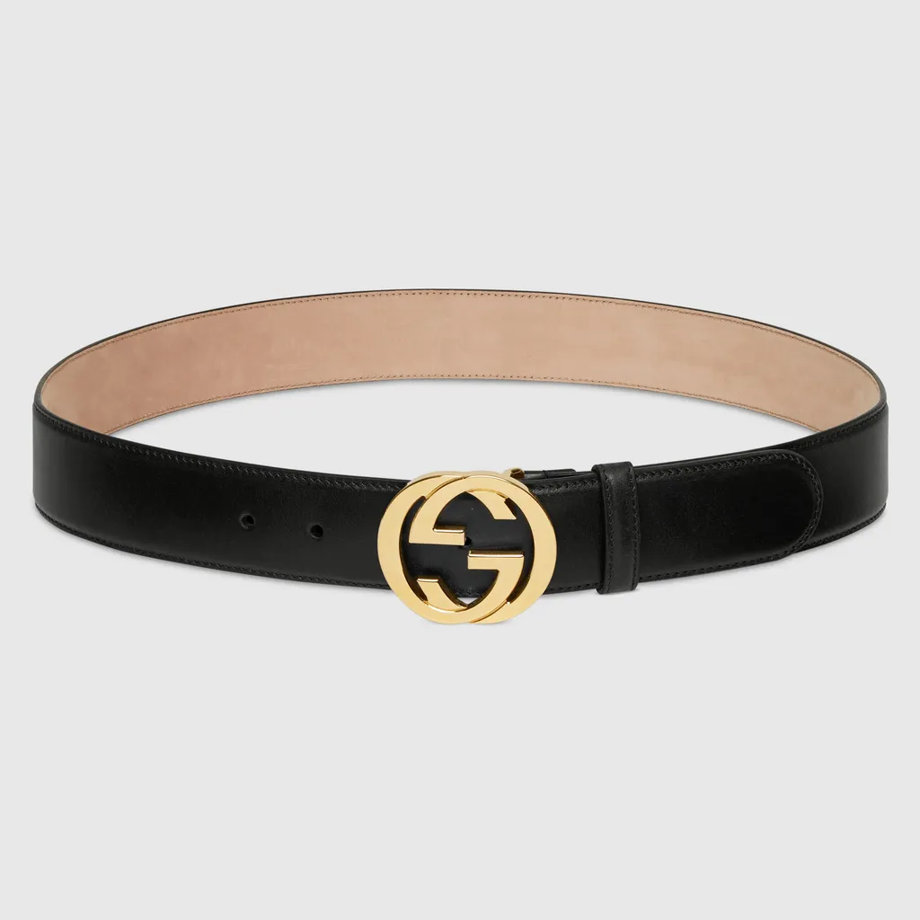 Belt With Interlocking G Buckle