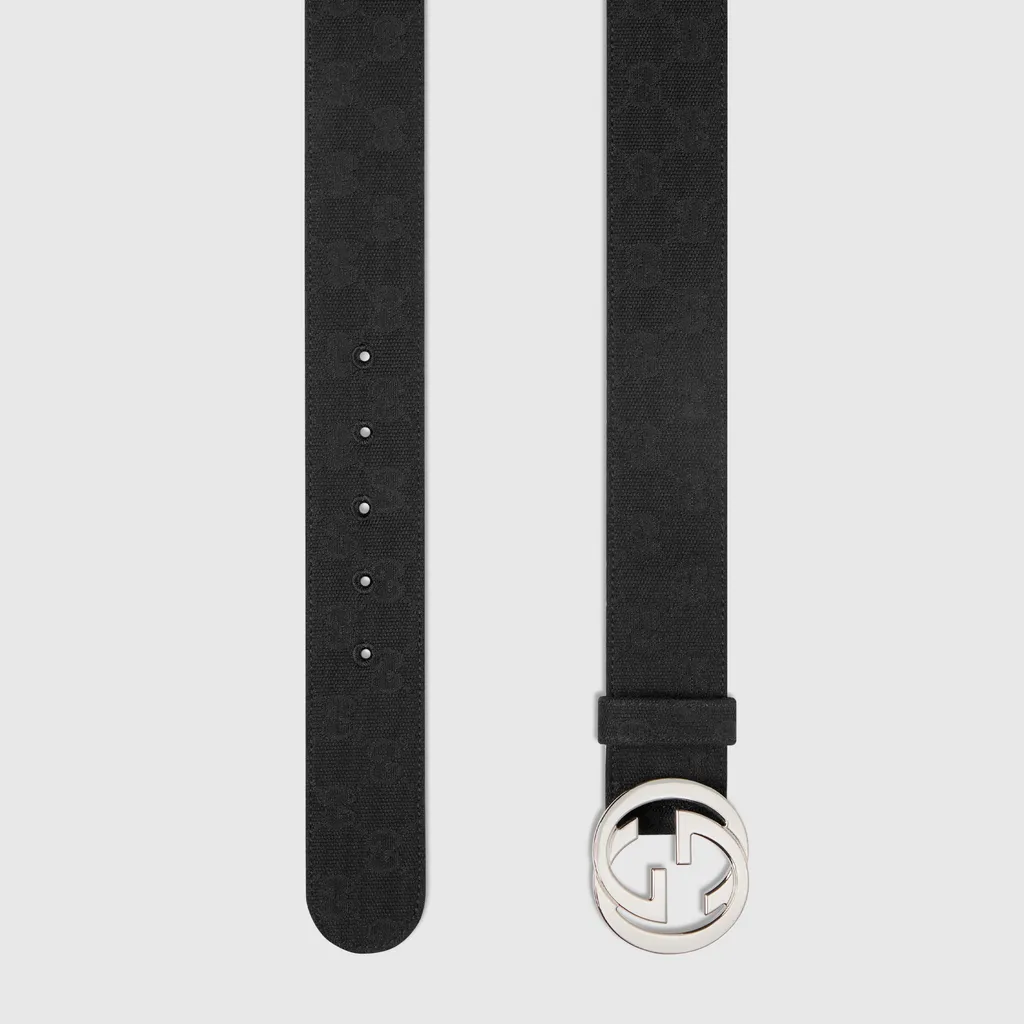 Belt With Interlocking G Buckle