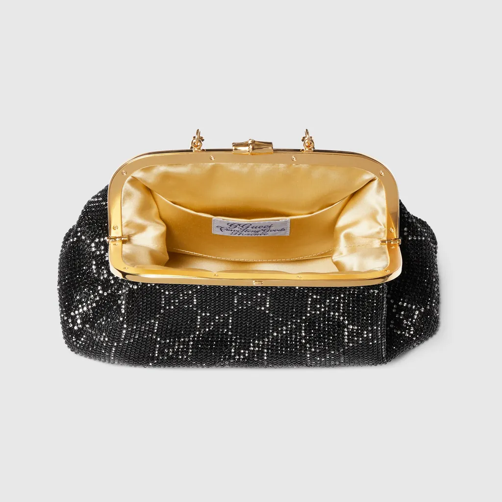 Crystal Medium Evening Top Handle Bag