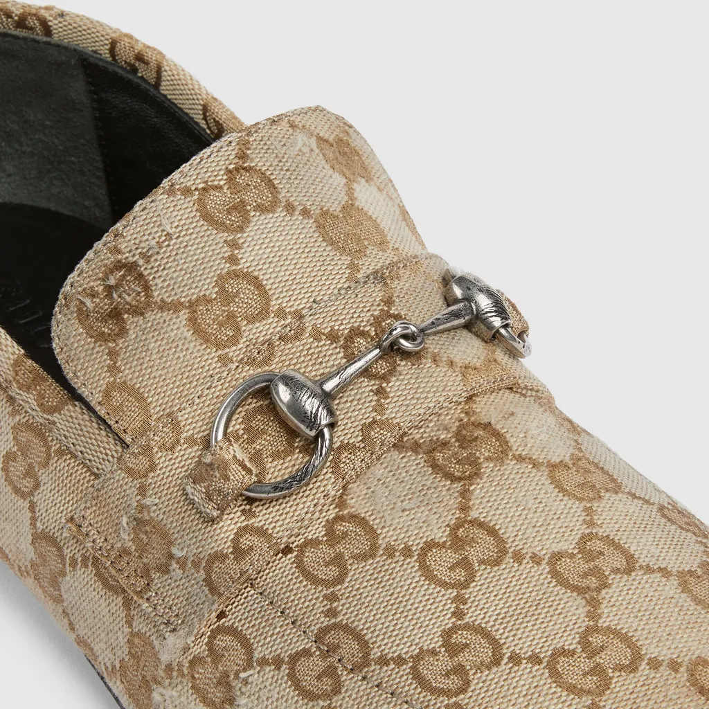 Worn-Out Effect Loafer With Horsebit