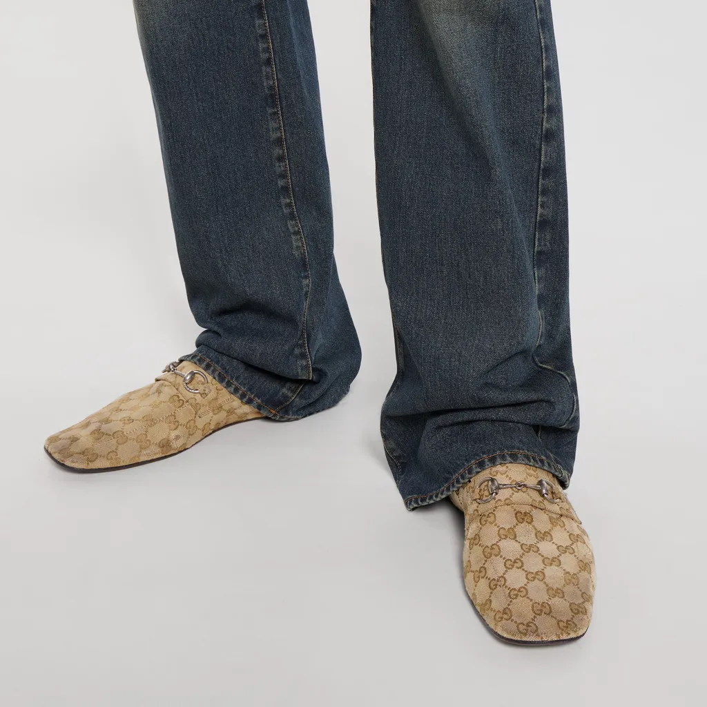 Worn-Out Effect Loafer With Horsebit