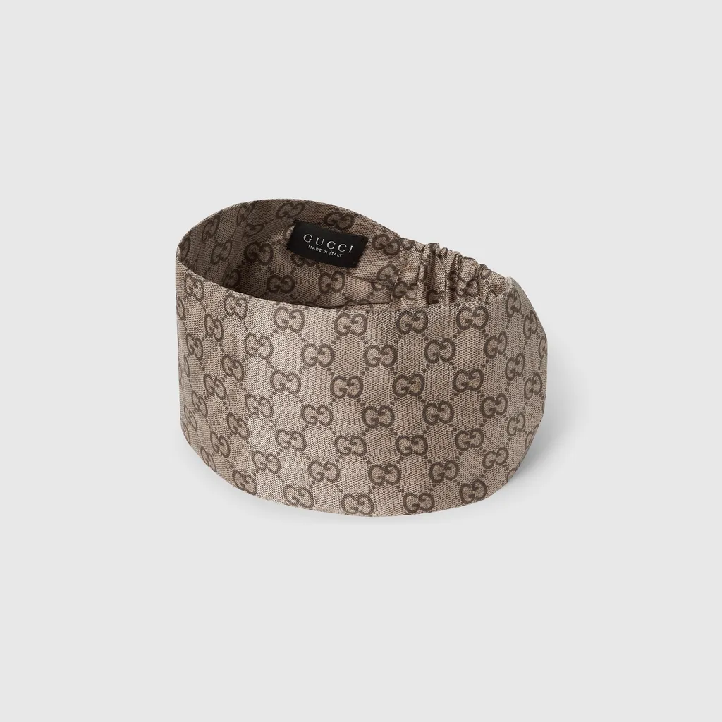 Printed Silk Twill Headband