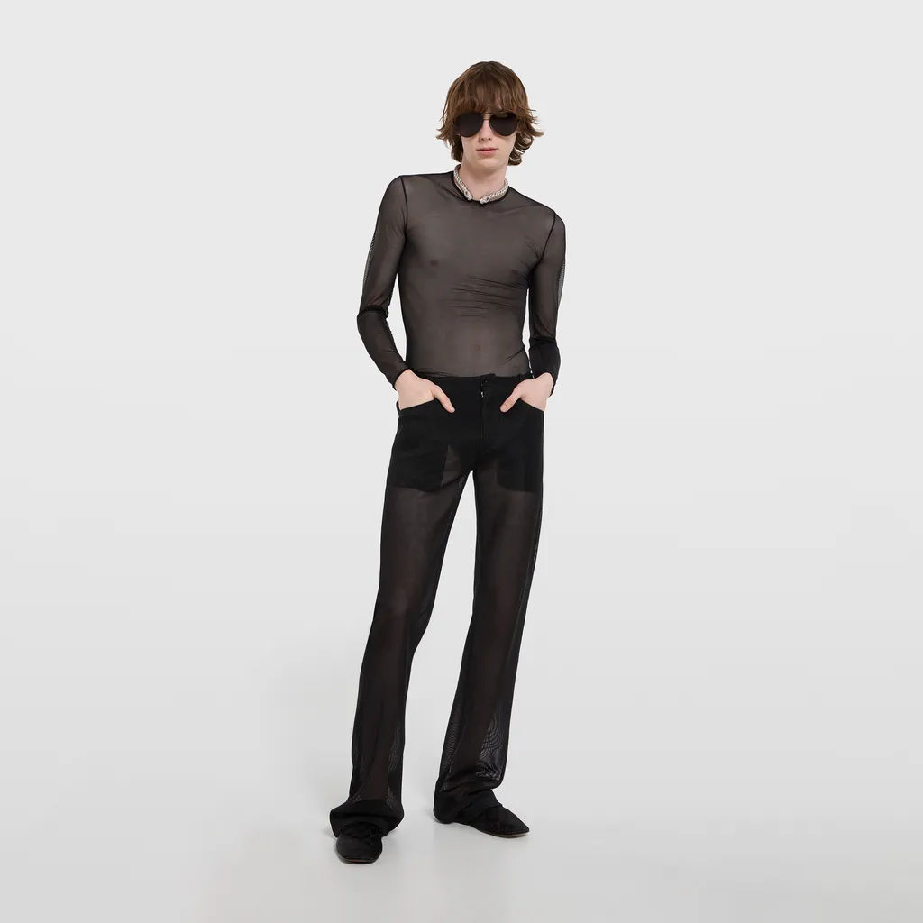 Mesh Jersey T-Shirt
