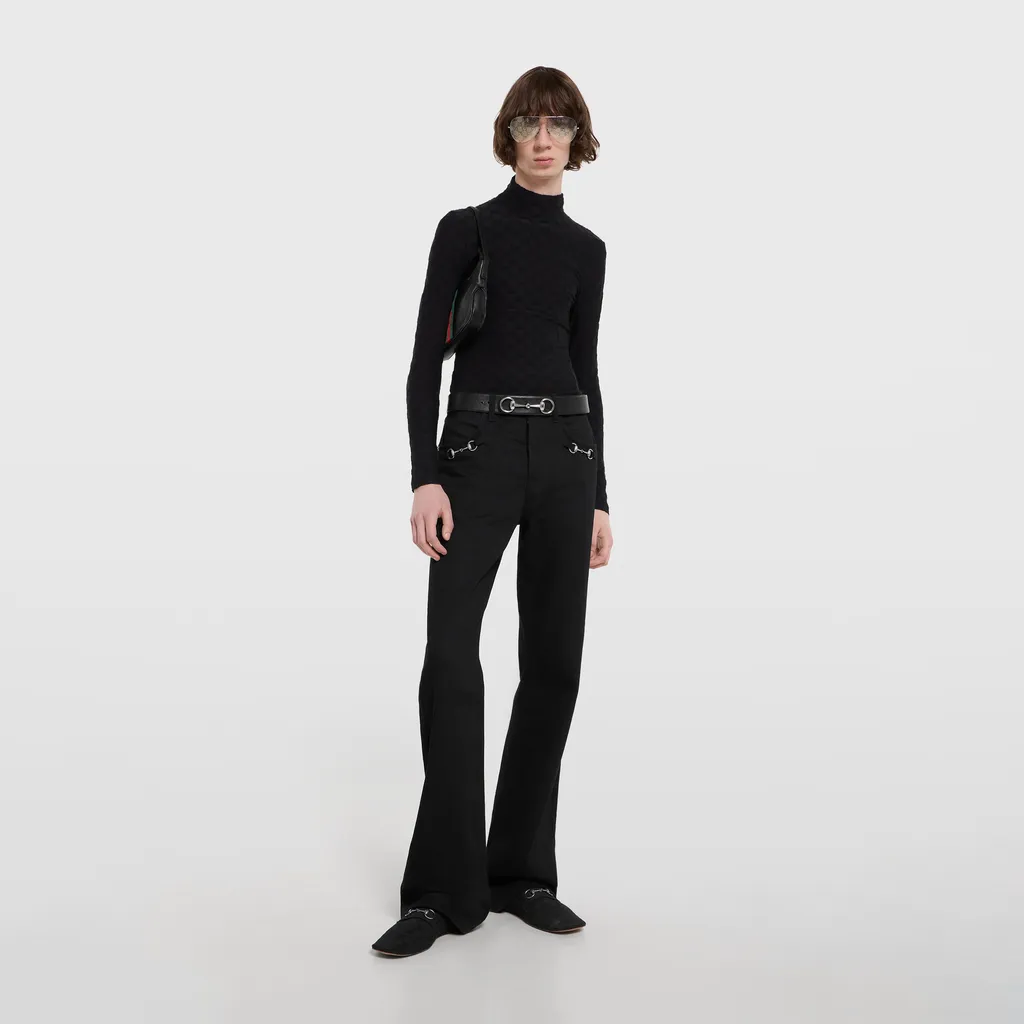 Gg Stretch Jersey T-Shirt